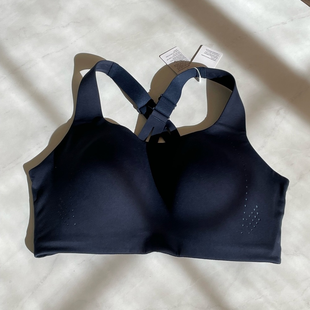 Lululemon athleticas air support bra navy blue high impact gym sports nwt